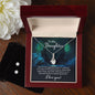 To My Daughter - An Amazing Person - Alluring Beauty Necklace and Earring Set