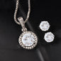 To My Daughter - Dance In the Rain - Eternal Hope Necklace and Earring Set