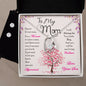 To My Loving Mom from Son - Forever Love Necklace and Earring Set
