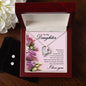 Gift for Daughter - Fly Far - Forever Love Necklace and Earring Set