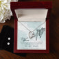 Gift for Mom from Daughter - My Sunshine - Forever Love Necklace and Earring Set