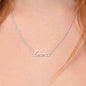 To My Daughter from Dad - Custom Name Necklace