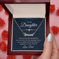To My Daughter from Dad - Custom Name Necklace