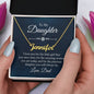 To My Daughter from Dad - Custom Name Necklace