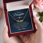 To My Daughter from Dad - Custom Name Necklace