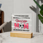 Soccer Mom - Acrylic Square Plaque