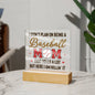 Baseball Mom - Acrylic Square Plaque