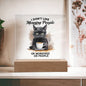 Morning People - Acrylic Square Plaque