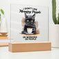Morning People - Acrylic Square Plaque