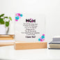 Mom For All The Times - Acrylic Square Plaque