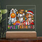 Happy Hallothankmas - Acrylic Square Plaque