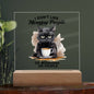 Morning People - Acrylic Square Plaque