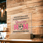 Soccer Mom - Acrylic Square Plaque