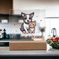 Pet Hair - Acrylic Square Plaque