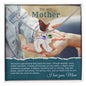 To My Mother - Special Bond - Custom Baby Feet Necklace with Birthstone