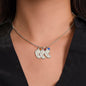 To Our Mother - Special Bond - Custom Baby Feet Necklace with Birthstones