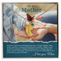 To My Mother - Special Bond - Custom Baby Feet Necklace with Birthstone