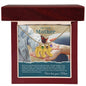 To Our Mother - Special Bond - Custom Baby Feet Necklace with Birthstones