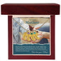 To Our Mother - Special Bond - Custom Baby Feet Necklace with Birthstones