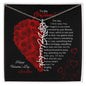 To My Girlfriend - Flower Name Necklace