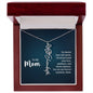 To My Mom My Forever Sunshine - Flower Name Necklace