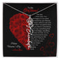 To My Girlfriend - Flower Name Necklace