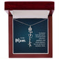 To My Mom My Forever Sunshine - Flower Name Necklace
