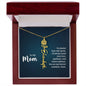 To My Mom My Forever Sunshine - Flower Name Necklace