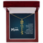 To My Mom My Forever Sunshine - Flower Name Necklace