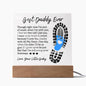 Best Daddy Ever Acrylic Square Plaque