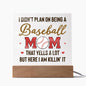 Baseball Mom - Acrylic Square Plaque