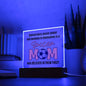 Soccer Mom - Acrylic Square Plaque