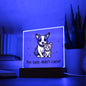 Pet Hair - Acrylic Square Plaque