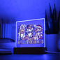 Happy Hallothankmas - Acrylic Square Plaque