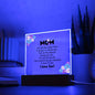 Mom For All The Times - Acrylic Square Plaque