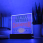 Fantasy Football Champion - Acrylic Square Plaque