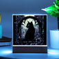 Black Cat Acrylic Square Plaque