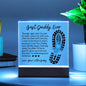 Best Daddy Ever Acrylic Square Plaque