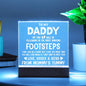 To My Daddy - Acrylic Square Plaque