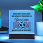 Soccer Mom - Acrylic Square Plaque