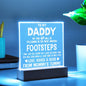 To My Daddy - Acrylic Square Plaque