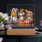 Happy Hallothankmas - Acrylic Square Plaque
