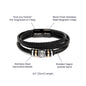 Merry Christmas to My Man - Love You Forever Bracelet