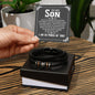 To My Son - So Proud of You - Love You Forever Bracelet