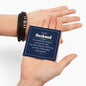 Gift for Husband - My Oasis of Peace - Love You Forever Bracelet