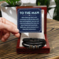 To The Man Who Stole My Heart - Love You Forever Bracelet