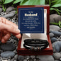 Gift for Husband - My Oasis of Peace - Love You Forever Bracelet