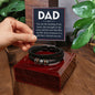 Gift for Dad - The Beating of My Heart - Love You Forever Bracelet