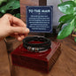 To The Man Who Stole My Heart - Love You Forever Bracelet