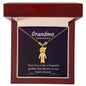 Gift for Grandma - Beautiful Garden - Kid Charm Necklace